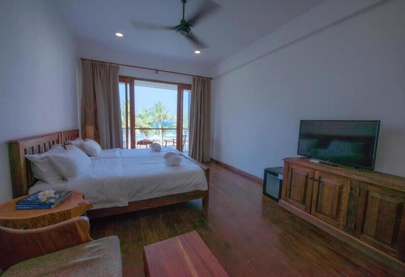 带海景的标准房, Cardamon Hotel Nilaveli