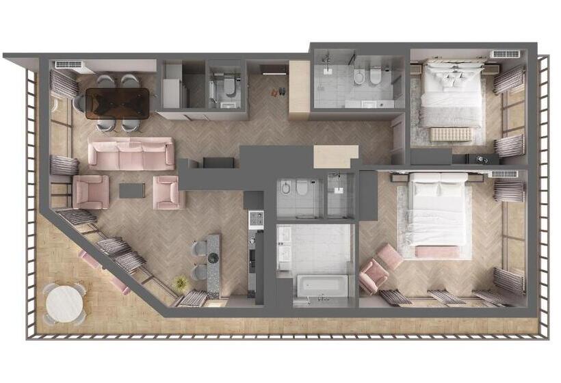 سوییت اجرایی, F&b Spa Resort