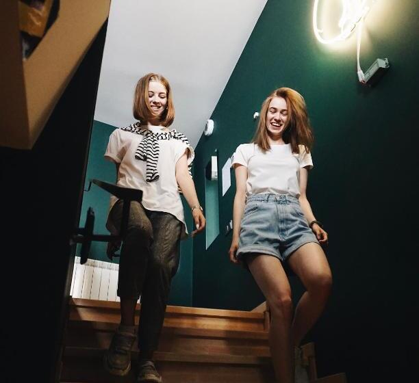 سرير فى غرفة مشتركه, Yard Hostel & Coffee