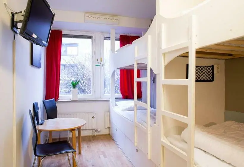 バスルーム共有のトリプルスタンダード, Backpackers Göteborg