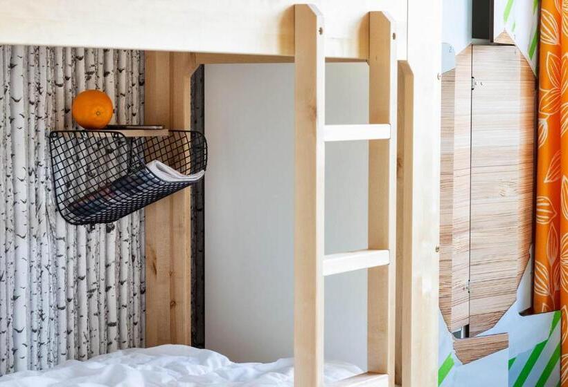 浴室共有スタンダード4人用ルーム, Backpackers Göteborg