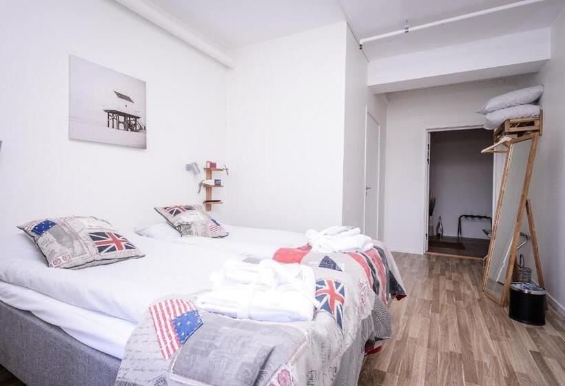 חדר סטנדרט עם מרפסת, Grebys Hotell & Restaurang