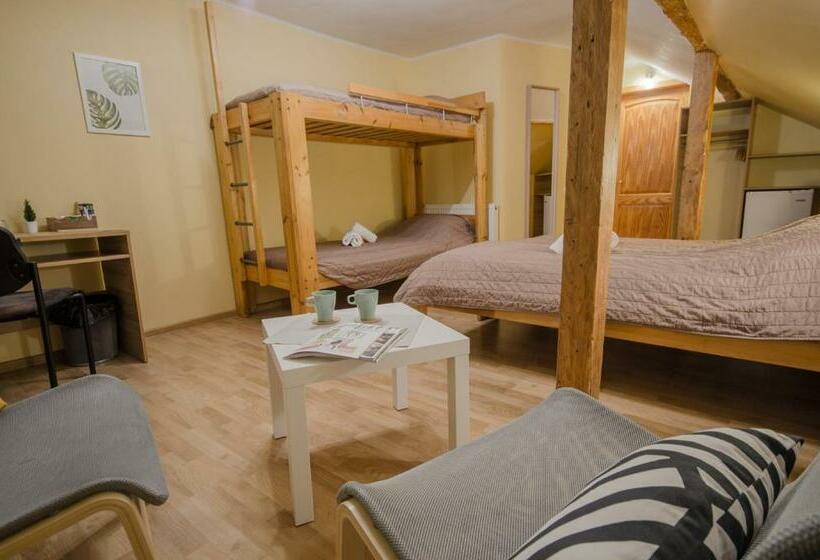 اتاق استاندارد چهار تخته, Veldzes Nams