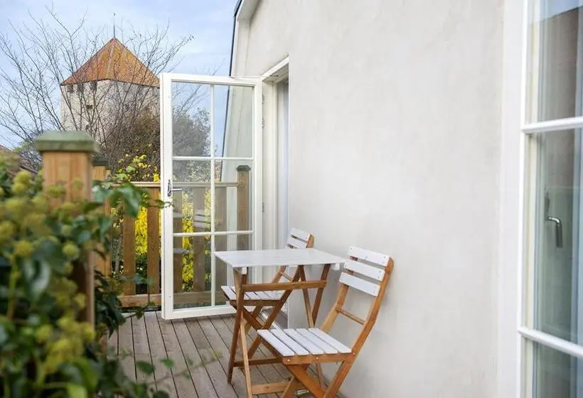 Standard-huone Merinäkymä Parveke, Mullbärsgården Bed & Breakfast