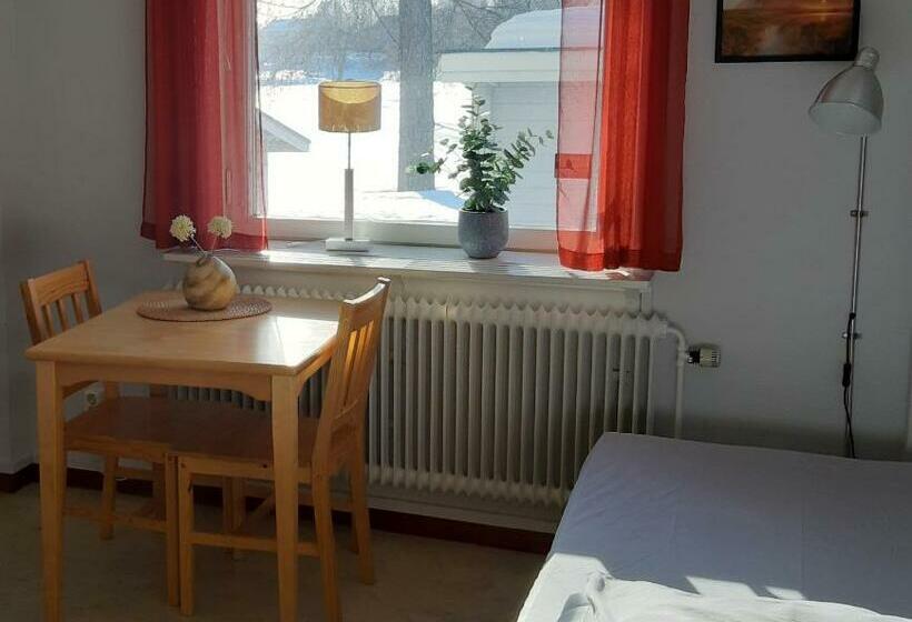 חדר סטנדרט חדר אמבטיה משותף, Piteå Vandrarhem