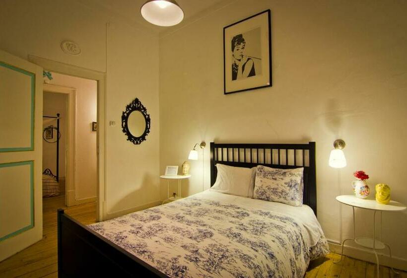 חדר סטנדרט חדר אמבטיה משותף, Cascais Boutique Hostel