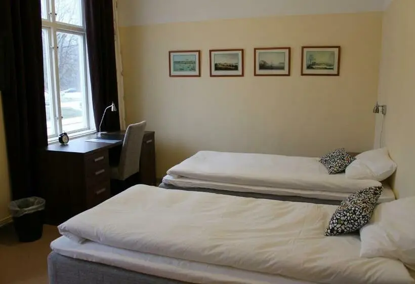 Standard-huone Jaettu Kylpyhuone, Stationshusets Hotell Och Café Fd Hotell Lilla Station