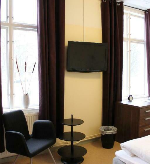 غرفة قياسية حمام مشترك, Stationshusets Hotell Och Café Fd Hotell Lilla Station