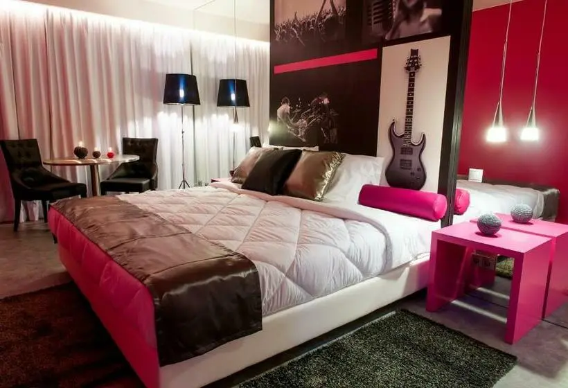 バスタブ付きデラックスルーム, Vinyl M Hotel Design Inn
