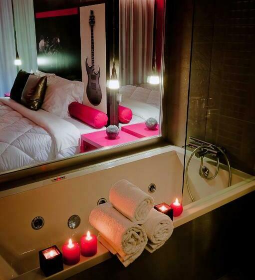 חדר סטנדרט עם ג'קוזי, Vinyl M Hotel Design Inn