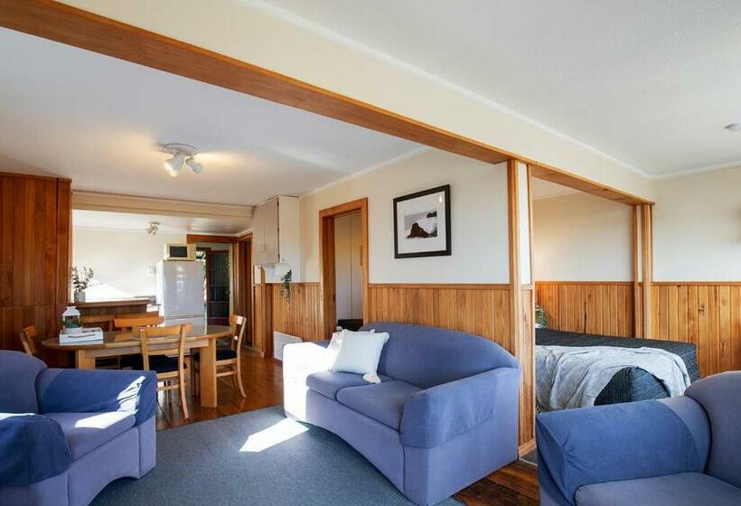 Семейные Апартаменты, Punakaiki Beachfront Motels