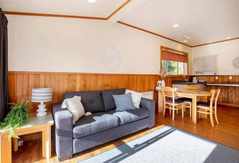 Standard-studio Puutarhanäkymä, Punakaiki Beachfront Motels