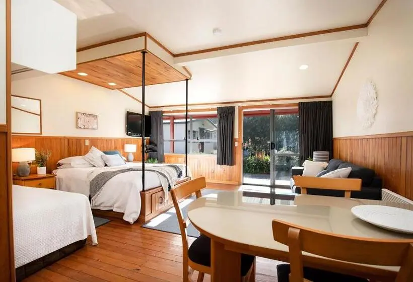 Standard-studio Puutarhanäkymä, Punakaiki Beachfront Motels