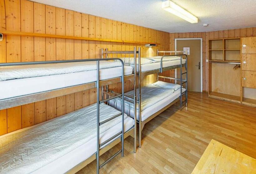 标准四人间共用浴室, Engelberg Youth Hostel