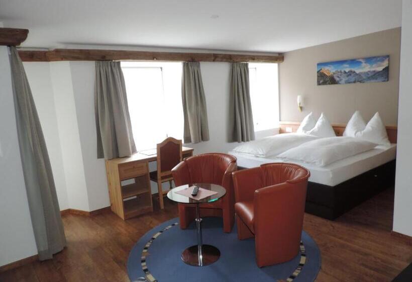 带阳台套房, Spöl Restaurant