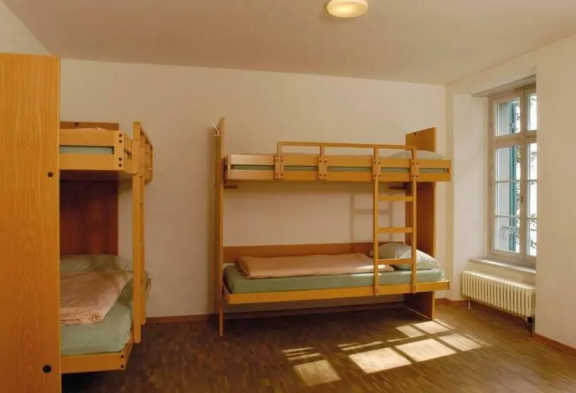 Standard Neljän Hengen Huone Jaettu Kylpyhuone, Richterswil Youth Hostel