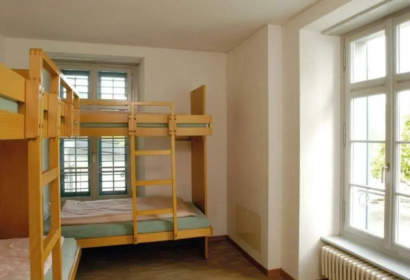 Standard Neljän Hengen Huone Jaettu Kylpyhuone, Richterswil Youth Hostel