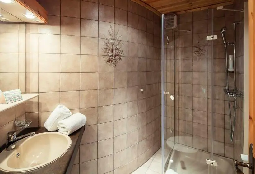 バルコニー付きスタンダードルーム, Wellnesshotel Engadin