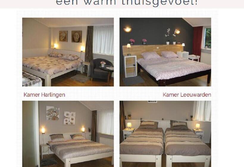 חדר דחוקס עם מיטת קינג, B&b De Tobbedanser Harlingen