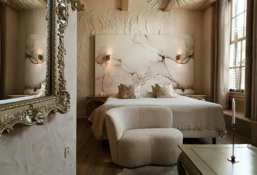 デラックスルーム, Boutique Hotel Elburg Met Tapperij