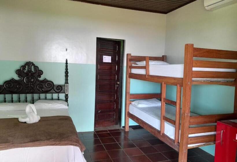 景色の見えるスタンダード４人部屋, E Pousada Marajó