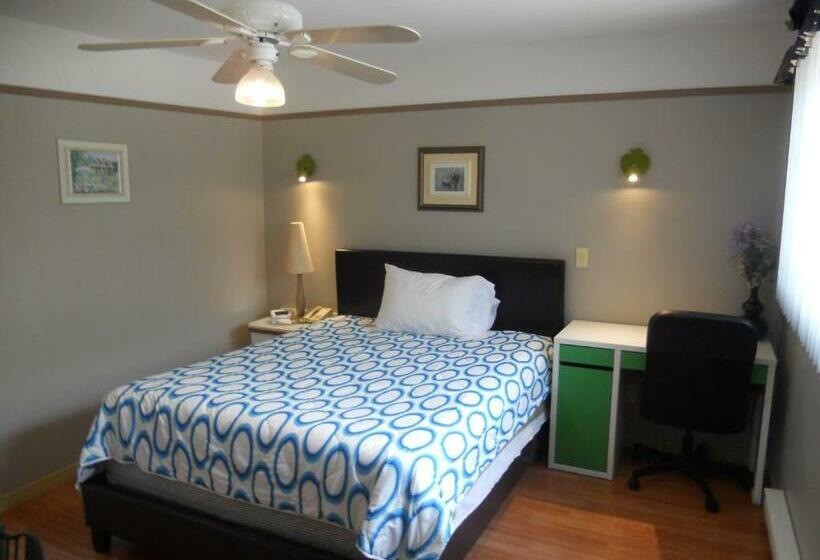 디럭스 룸 가든 전망, Motel Normandie