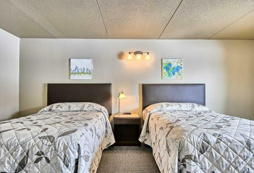 스탠다드 룸 더블 침대 2개, Motel St Eustache