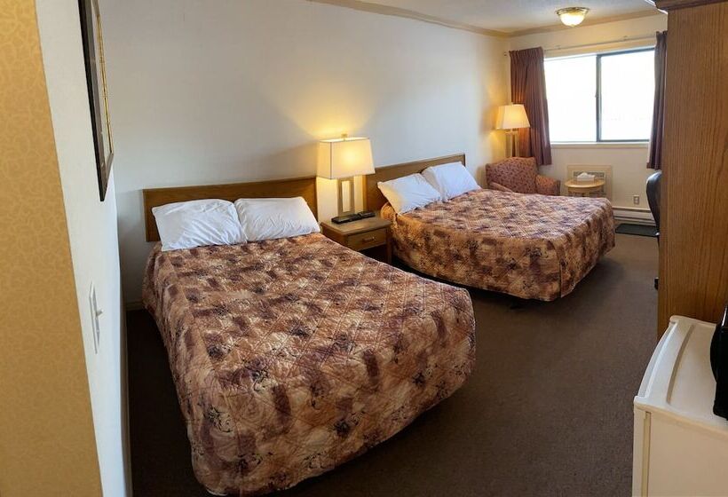 스탠다드 룸 더블 침대 2개, Tumbler Ridge Inn