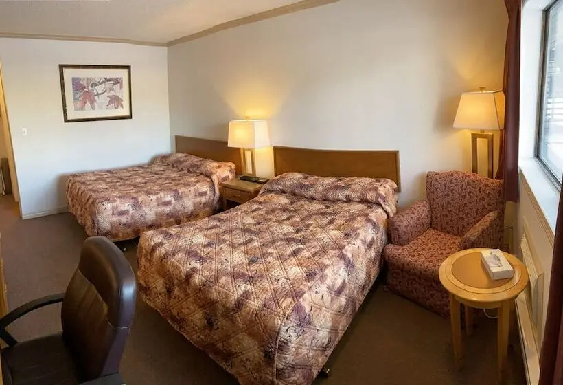 Standard-huone 2 Parivuodetta, Tumbler Ridge Inn