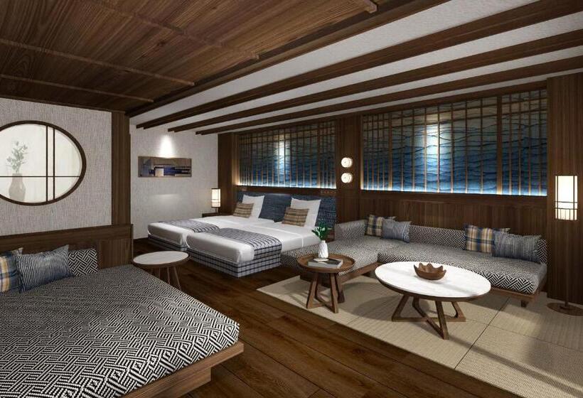 景色の見えるトリプルスタンダードルーム, Oyado The Earth