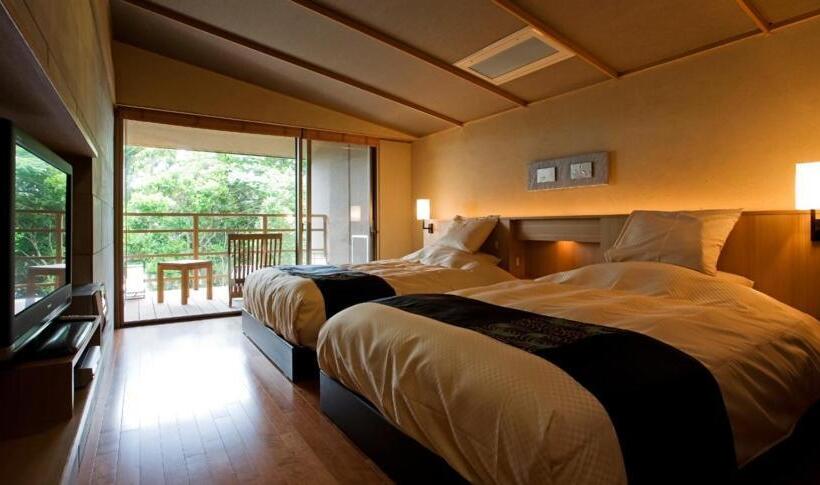 オーシャンビューのデラックストリプルルーム, Oyado The Earth