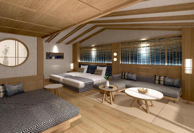 Triple Room Sea View, Oyado The Earth