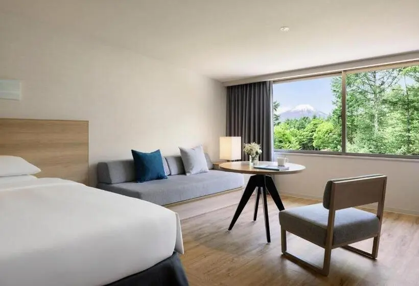 キングサイズベッドのスーペリアルーム, Fuji Marriott Hotel Lake Yamanaka
