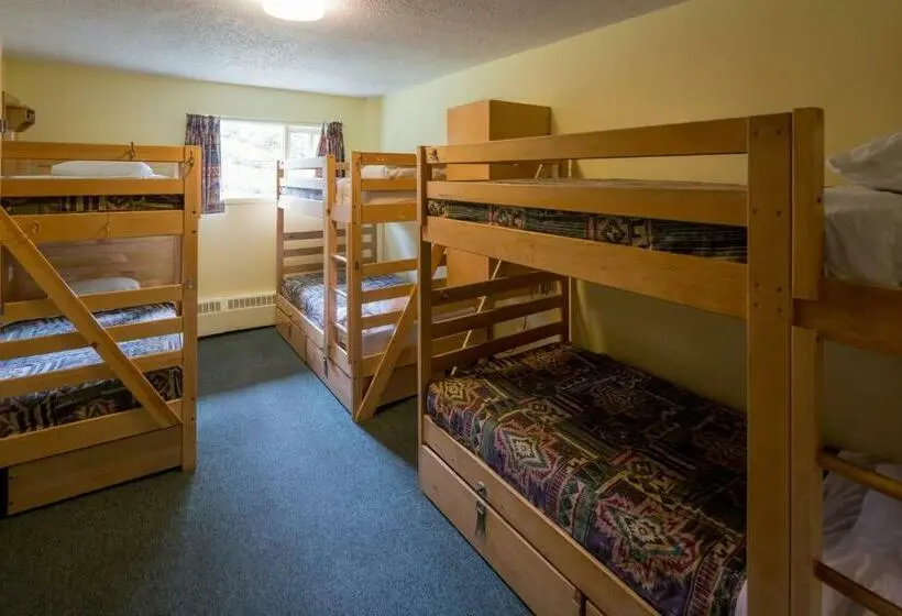 Bed in Shared Room with Shared Bathroom, Hi Banff Alpine Centre Hostel