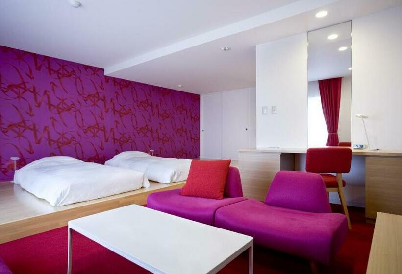 带露台的豪华间, Familio Tateyama