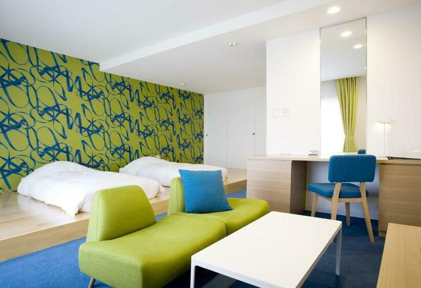 带露台的豪华间, Familio Tateyama