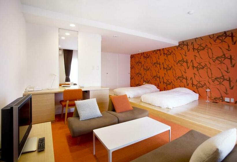 带露台的豪华间, Familio Tateyama