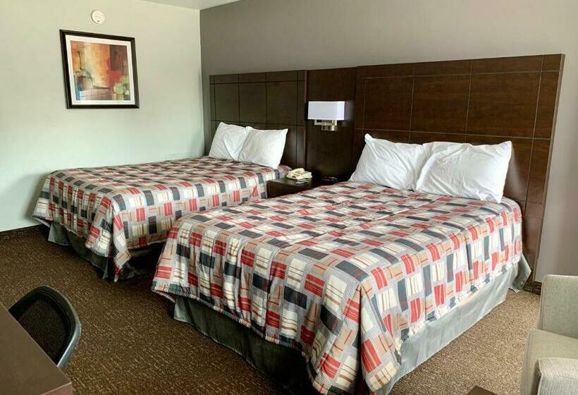 غرفه قياسيه سريرين مزدوجين, Milestone Motel