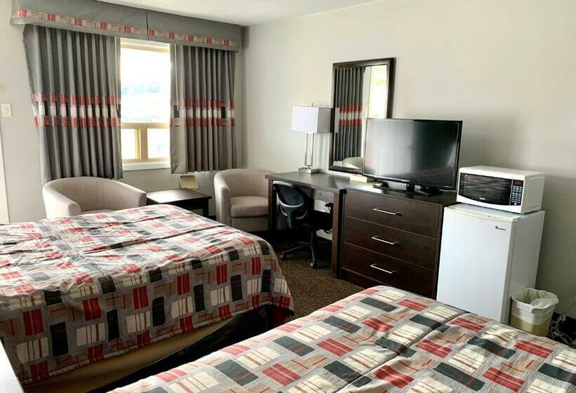 غرفه قياسيه سريرين مزدوجين, Milestone Motel