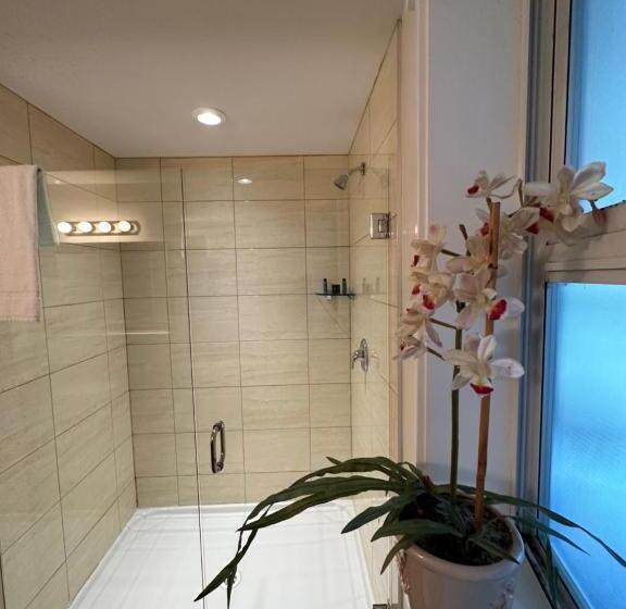 חדר דחוקס עם מיטת קינג, Bayshore Waterfront Inn