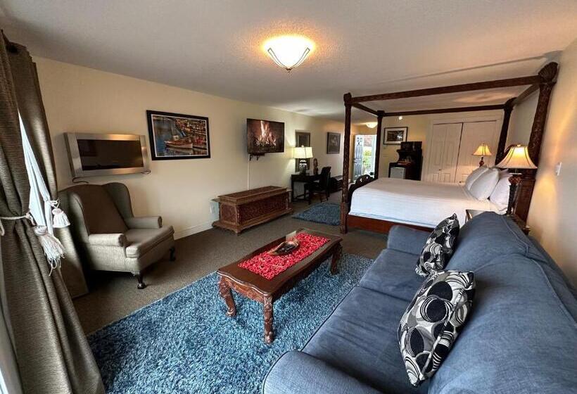 חדר דחוקס עם מיטת קינג, Bayshore Waterfront Inn