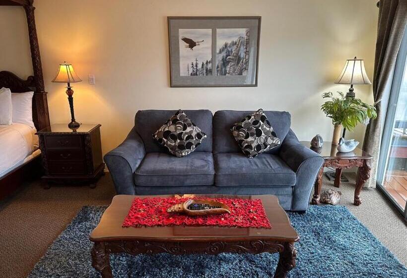 חדר דחוקס עם מיטת קינג, Bayshore Waterfront Inn