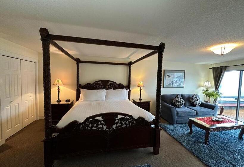 חדר דחוקס עם מיטת קינג, Bayshore Waterfront Inn