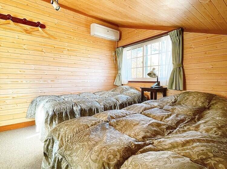 Номер Стандарт Совместная Ванная, Hakuba Pension & Log Hotel Meteor