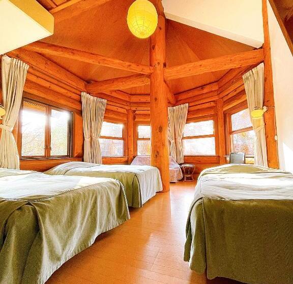 Трехместный Номер Deluxe, Hakuba Pension & Log Hotel Meteor