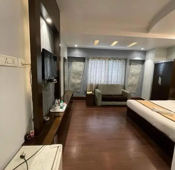 キングサイズベッドのデラックスルーム, Sundaram Palace
