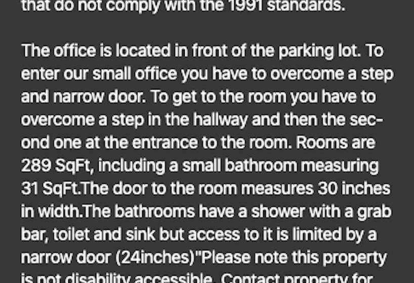 غرفة قياسية, White Horse Motel