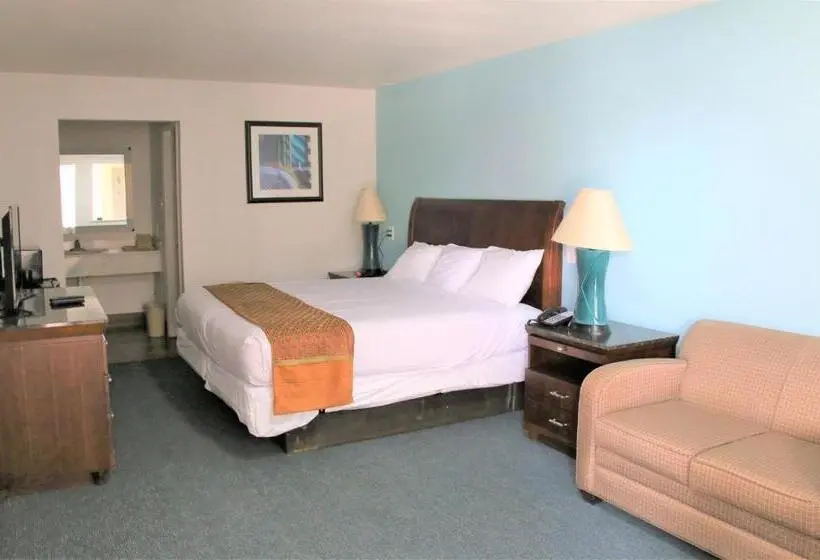 キングサイズベッドのスタンダードルーム, Executive Inn & Suites Cuero