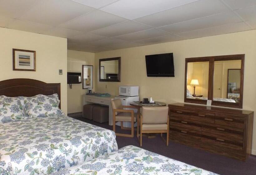 带2个双人床的标准工作室, Footbridge North