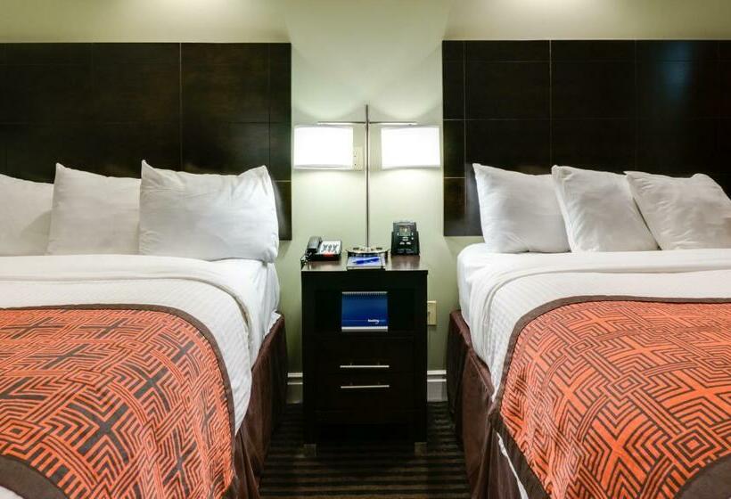 Standaardkamer met 2 Tweepersoonsbedden, Seaside Inn